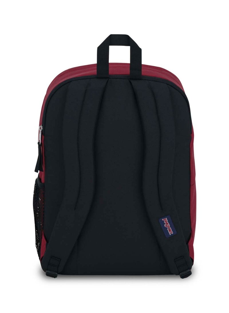 JANSPORT Big Student backpack Two Large Main Compartments Dedicated Laptop Sleeve, 34 L, 0.65 kg, 15.5 Inch - Russet Red  - Image 2