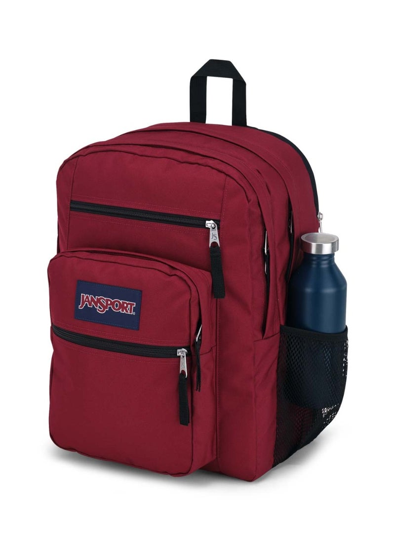 JANSPORT Big Student backpack Two Large Main Compartments Dedicated Laptop Sleeve, 34 L, 0.65 kg, 15.5 Inch - Russet Red  - Image 3