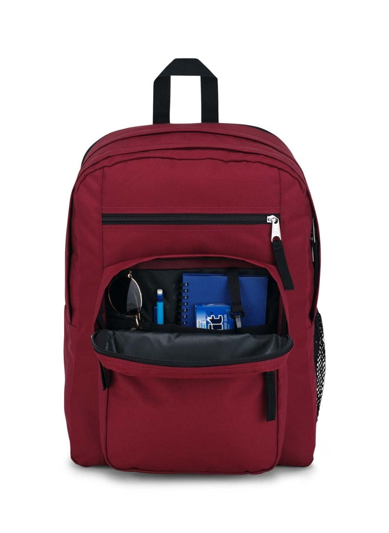 JANSPORT Big Student backpack Two Large Main Compartments Dedicated Laptop Sleeve, 34 L, 0.65 kg, 15.5 Inch - Russet Red  - Image 5