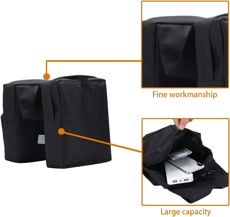 BELOMI ATV Tank Top Bag - Waterproof Motorcycle Saddlebags with Drink Pocket - Image 4