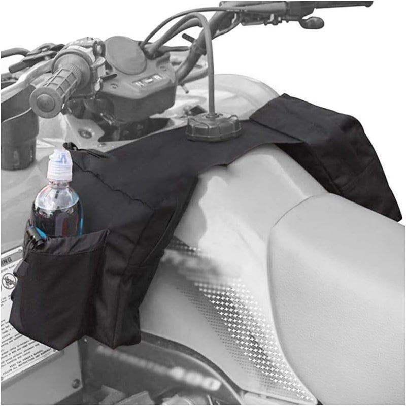 BELOMI ATV Tank Top Bag - Waterproof Motorcycle Saddlebags with Drink Pocket - Image 1