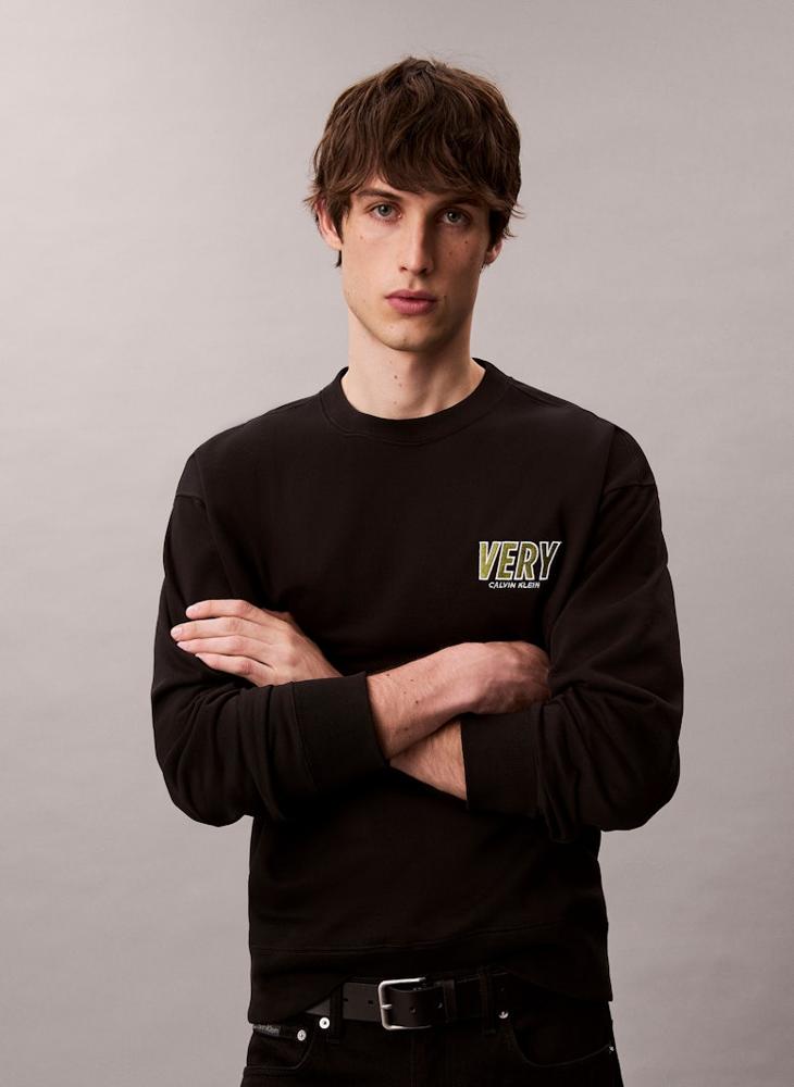 Calvin Klein Jeans Logo Crew Neck Sweatshirt - Image 5