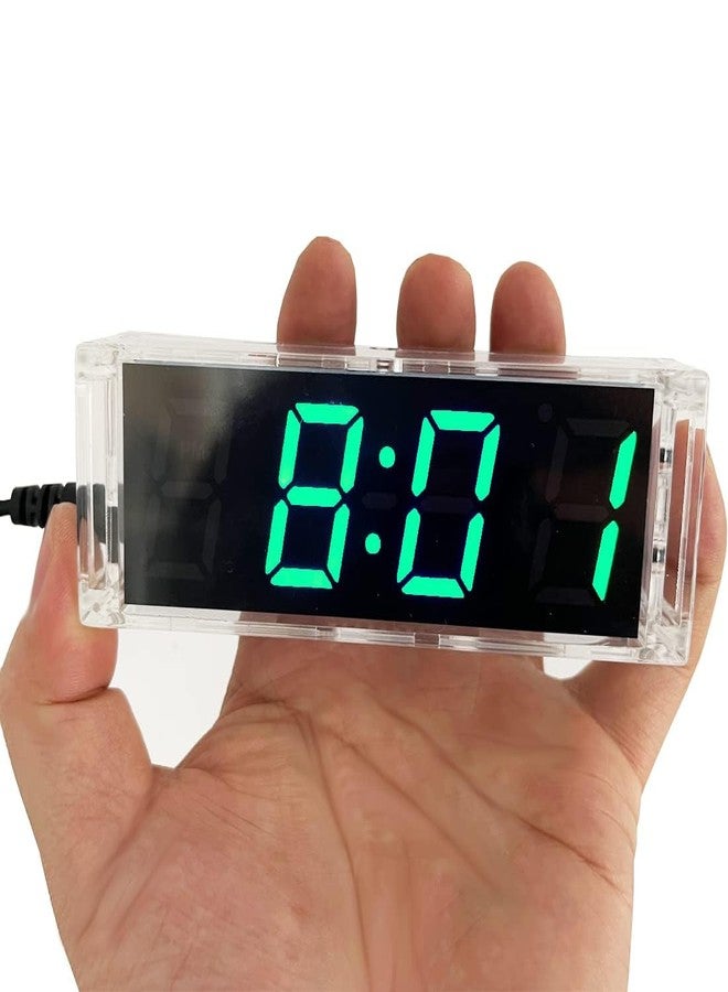 Gikfun 4-Digit LED Electronic Alarm Clock DIY Kits with Acrylic Shell Soldering Practice Learning Project EK1985-US - Image 3