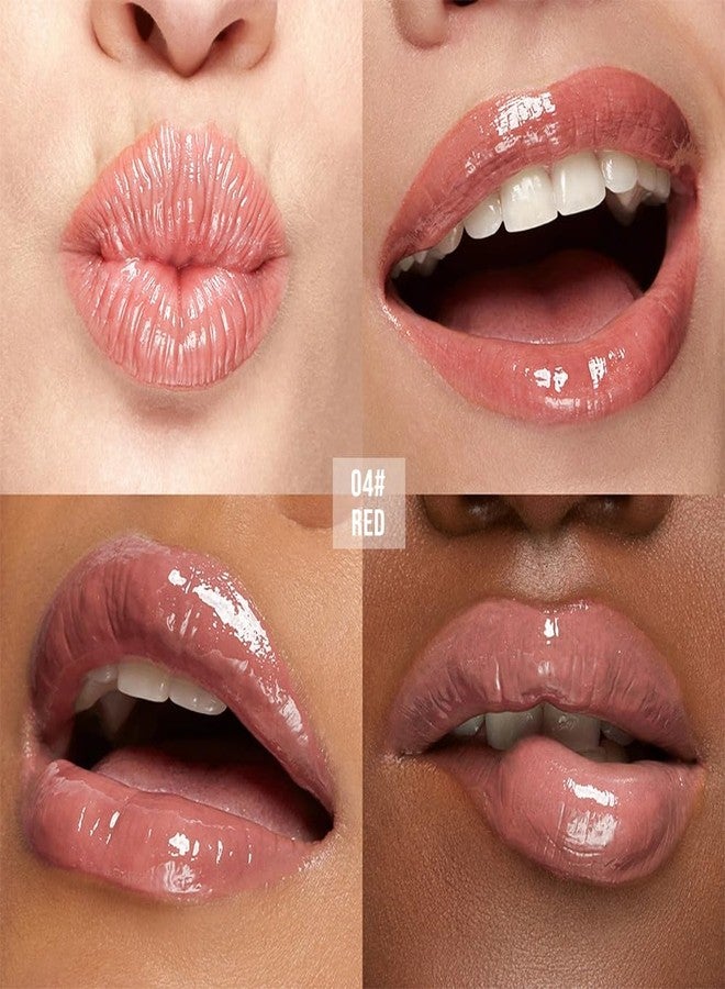 Hxssll Moisturizing Lip Balm – Hydrating Nourishing Lip Care with Natural Ingredients, Vitamin E & Shea Butter, Smooth Non-Sticky Tinted Lip Balm for Dry & Chapped Lips, Soft Glossy Lipstick for Daily Use 4# - Image 4