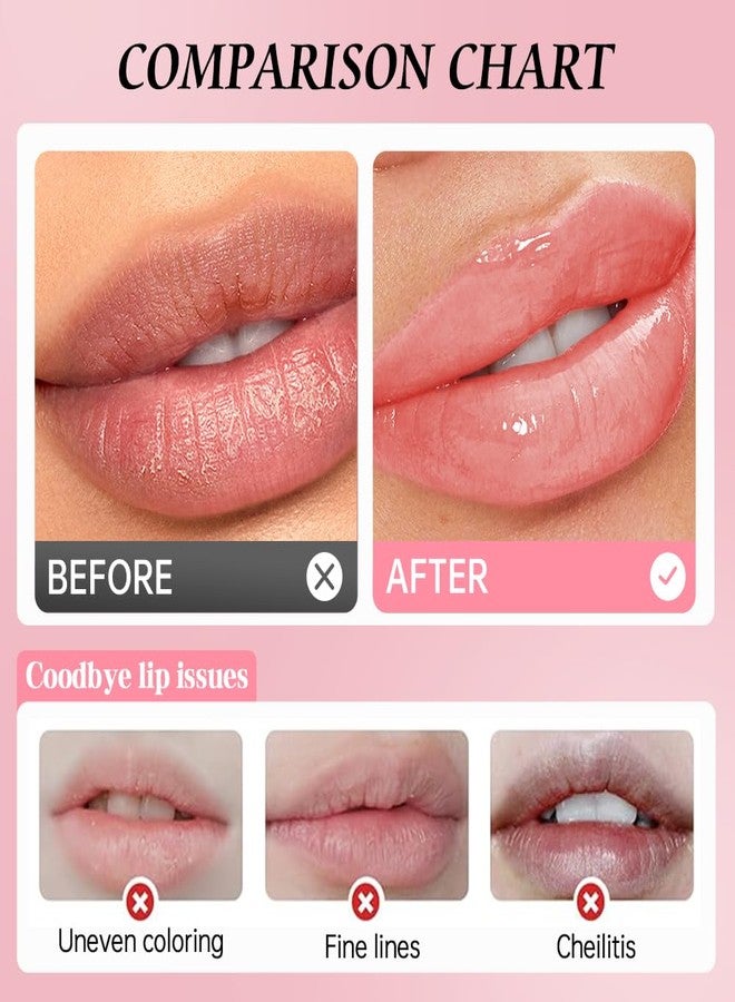 Hxssll Moisturizing Lip Balm – Hydrating Nourishing Lip Care with Natural Ingredients, Vitamin E & Shea Butter, Smooth Non-Sticky Tinted Lip Balm for Dry & Chapped Lips, Soft Glossy Lipstick for Daily Use 4# - Image 5