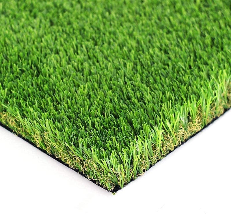 Eurotex 45 mm Artificial Grass Carpet Mat for Balcony, Lawn, Door, Soft Comfortable (PE & PP, Natural Green, 1.5 x 2 ft) - Image 1