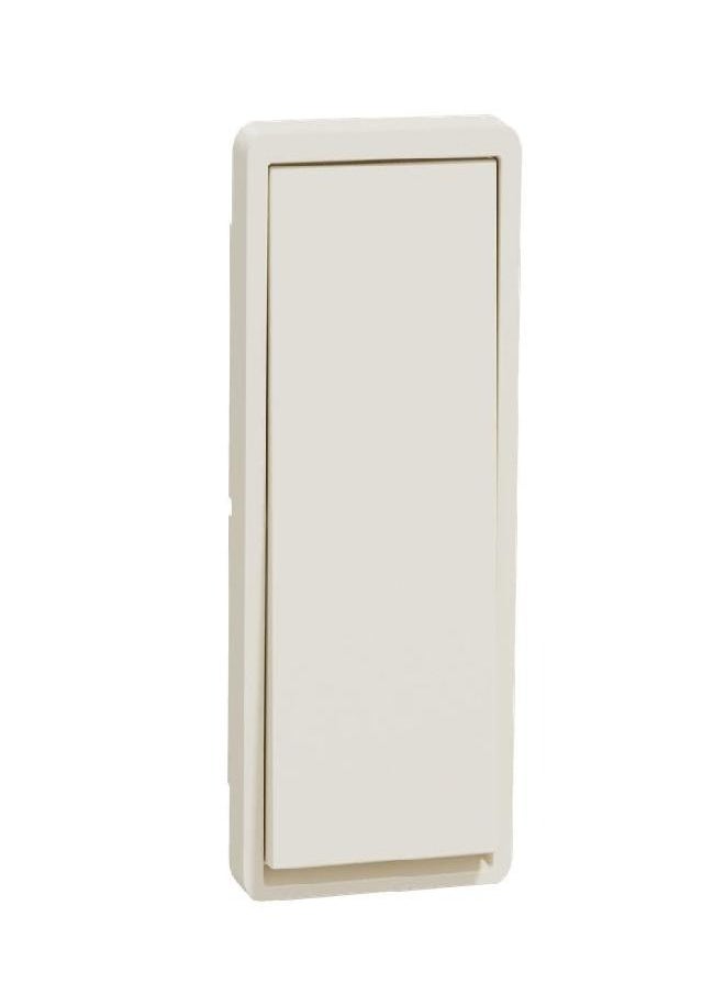 Schneider Electric Square D by Schneider Electric Square D X Series Wall Switch, Rocker Plate Only, Matte Light Almond (SQR16101LA) 