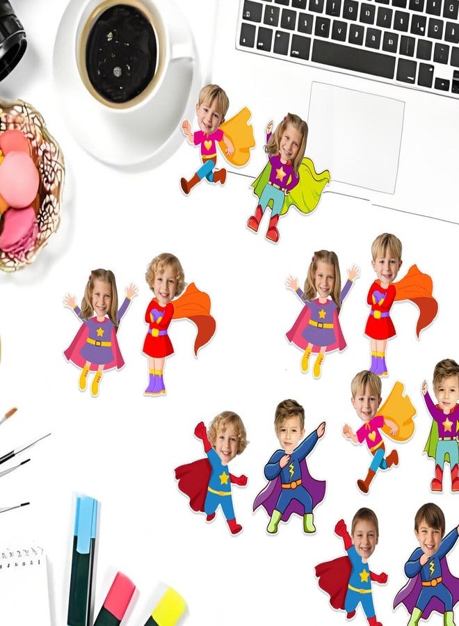 48 Super Themed Cutouts Bulletin Board Decorations Hero Theme Paper Cut Outs DIY Photo Picture Craft for Kids Back to School Bulletin Board Kindergarten Party Classroom Birthday Supplies - Image 4