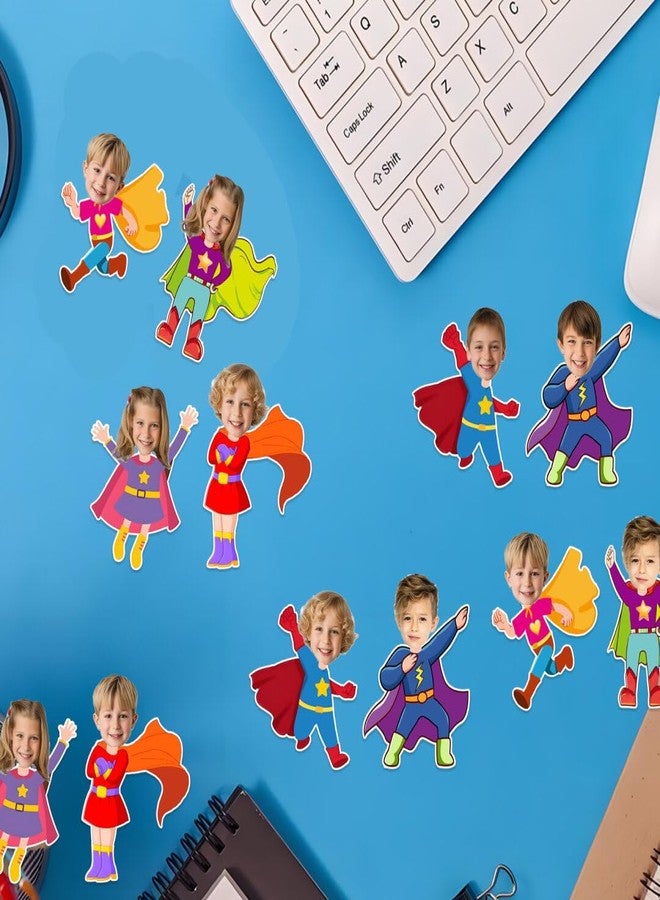 48 Super Themed Cutouts Bulletin Board Decorations Hero Theme Paper Cut Outs DIY Photo Picture Craft for Kids Back to School Bulletin Board Kindergarten Party Classroom Birthday Supplies - Image 5