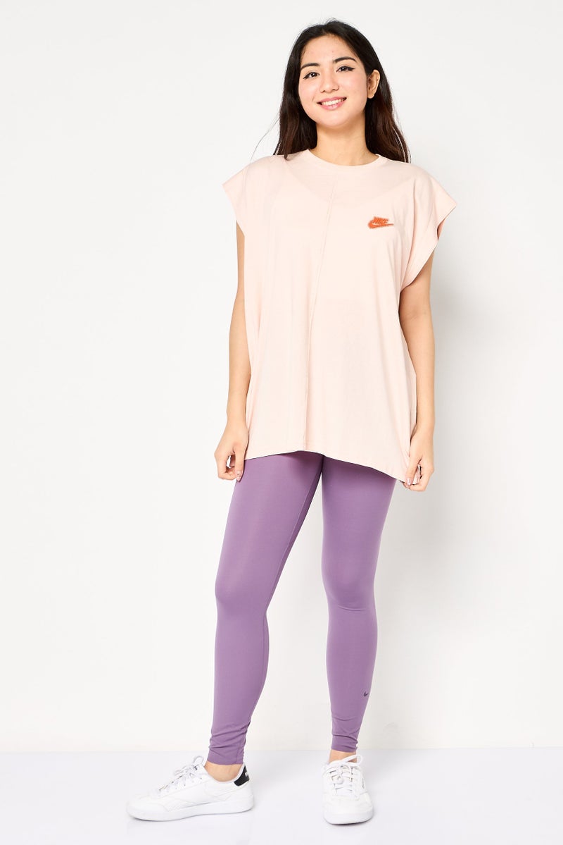 Nike Women Oversized Fit Sleeveless Outdoor Tank Top, Peach - Image 2