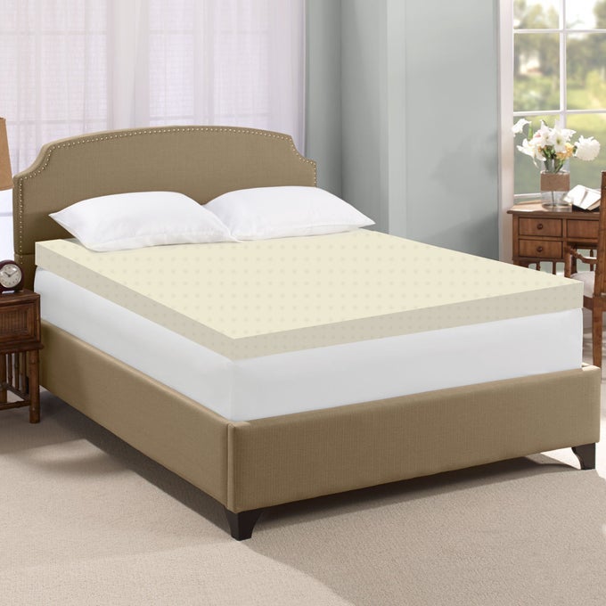 FOAM TOPPERADDS COMFORT TO MATTRESS TWIN SIZE YELLOW