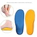 JSHshield Kids InsertsKids Orthotic Arch Support Shoe InsolesChildren Pu Cushioning Inserts for Flat feetPlantar FasciitisFeet Heel Pain Relief - Image 4