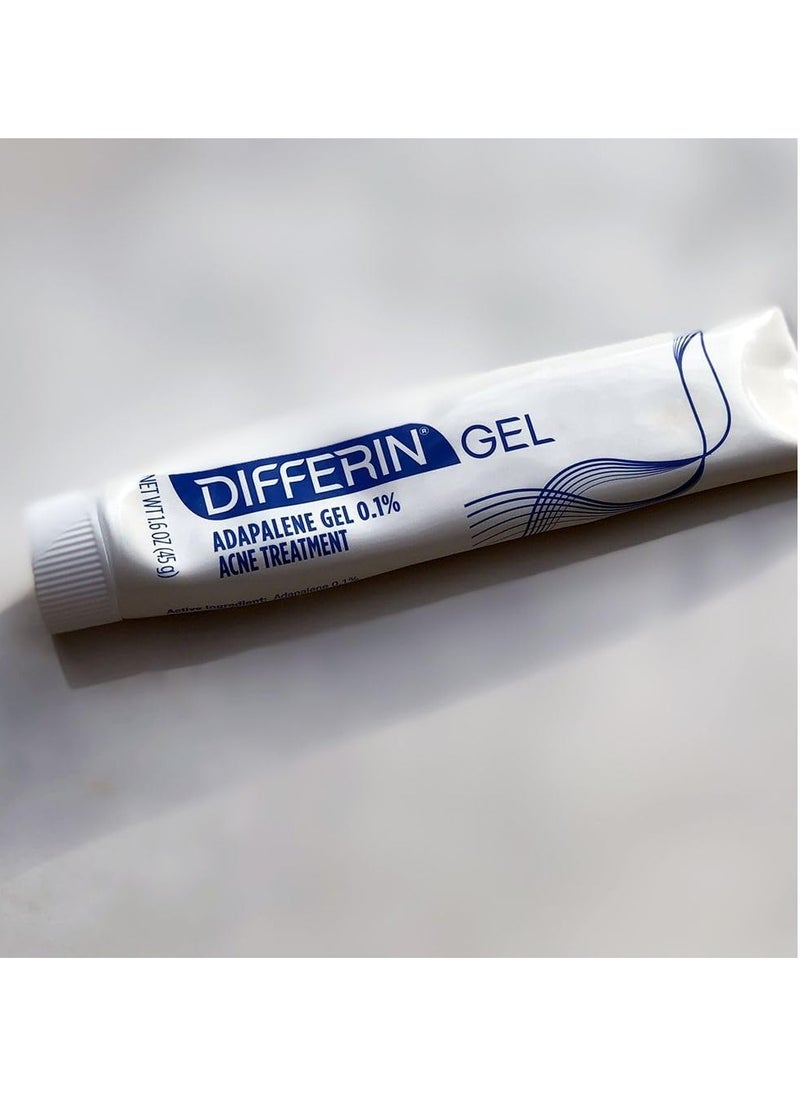 Differin Gel Acne Treatment, Fragrance Free, 0.5 oz (30g)