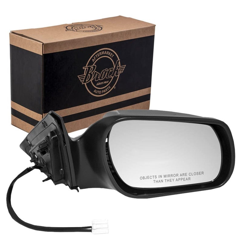 Brock Passengers Power Side View Mirror Smooth Replacement for Mazda 6 Mazda6 GK2A6912ZBB - Image 5