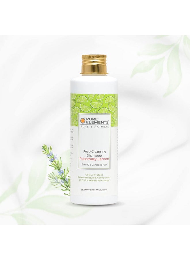 Pure Elements - Rosemary Lemon Deep Cleansing Shampoo Deep Cleansing (200 Ml) - Image 1