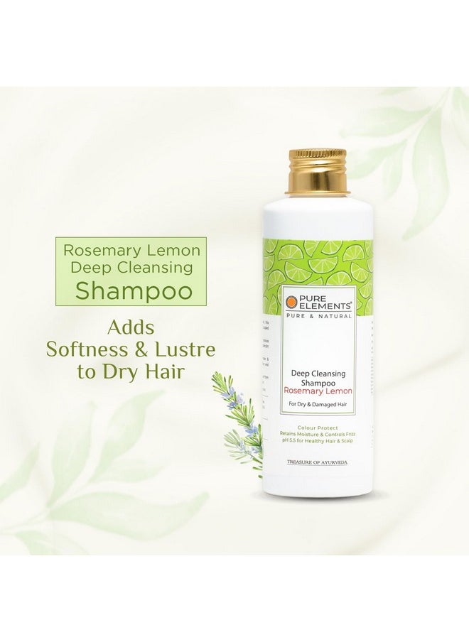 Pure Elements - Rosemary Lemon Deep Cleansing Shampoo Deep Cleansing (200 Ml) - Image 1