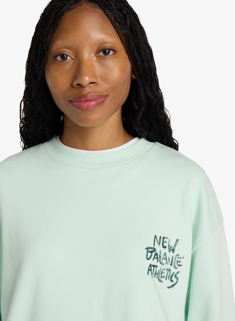New Balance Visibly Loved Crew Sweatshirt - Image 4