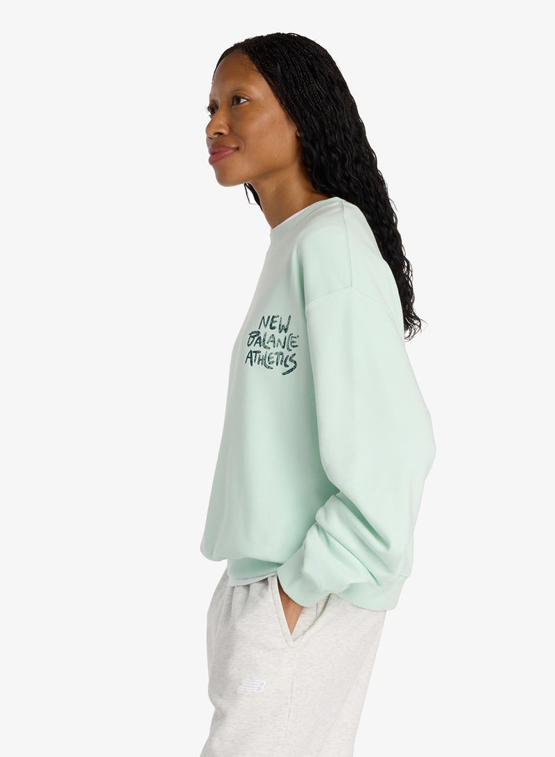 New Balance Visibly Loved Crew Sweatshirt - Image 3