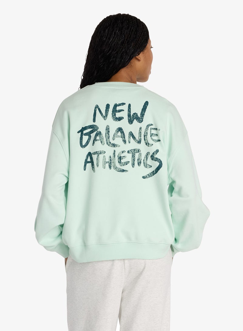 New Balance Visibly Loved Crew Sweatshirt - Image 2