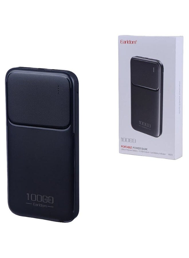 Earldom ET‑PB72 Power Bank – 10000mAh, Wireless Charging (QI), Magnetic Design - Image 4