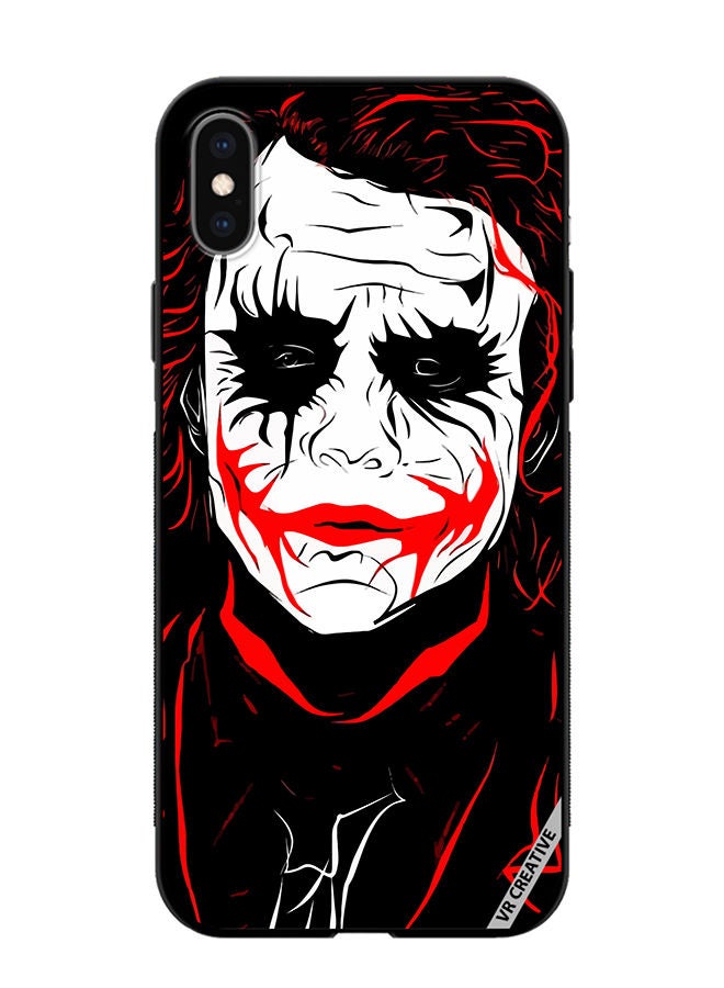 VR CREATIVE Protective Case Cover For Apple iPhone XS Max Joker Design Multicolour - Image 1