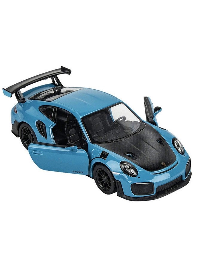 KiNSMART - 1/36 Scale Model Compatible with Porsche 911 GT2 RS (Blue) - Image 2