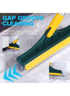 Bathroom Cleaning Brush With Wiper Tiles Cleaning Brush Floor Scrub Bathroom Brush With Long Handle 120° Rotate Bathroom Floor Cleaning Brush Home Kitchen Cleaning Mop (Standard 2 In 1) - pzsku/Z4DBCCCC52CEF8650DAEEZ/45/_/1733731455/82f43eac-aba3-4b8f-b18d-f8e4afb10b64