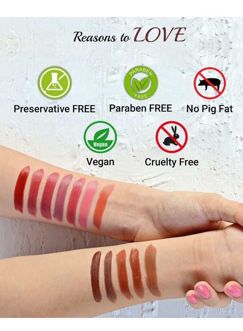 Iba Long Stay Matte Lipstick Shade M19 Nude Alert 4g - Image 5