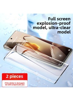 For One Plus 13 Tempered Film 12ace3 One Plus Ace2pro One Plus 11 Mobile Phone Ace5oppo10pro9-Colour:Curved Surface Explosion-proof Tempered Film★2 Pieces Of Ultra-clear [ultrasonic Unlock In Seconds★Top Explosion-proof★Smooth Feel] Free Artifact + Compensation For Damaged Stickers-Size:Oneplus 10 Pro