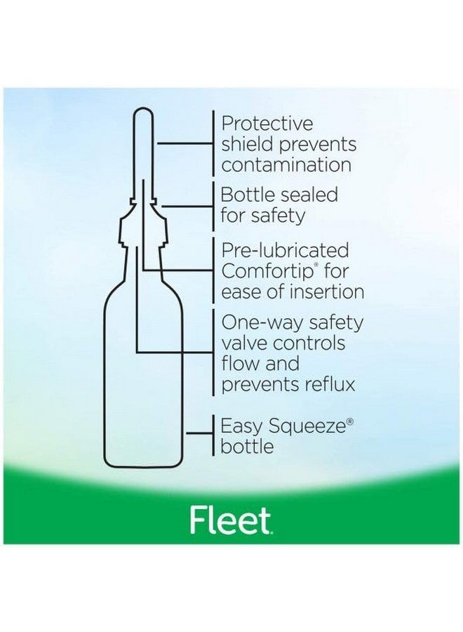 Fleet Laxative Saline Enema for Adult Constipation, 4.5 fl oz, 2 Bottles Each | Pack of 4 - Image 5