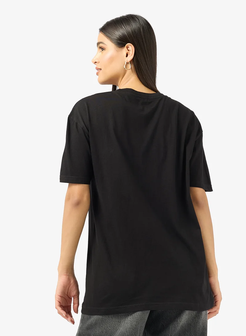 Ginger Crew Neck Varsity T-Shirt