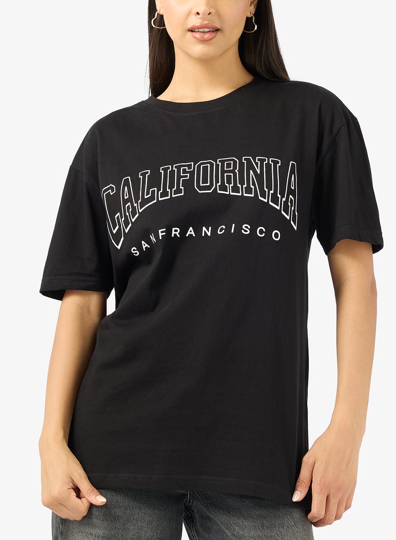 Ginger Crew Neck Varsity T-Shirt - Image 3