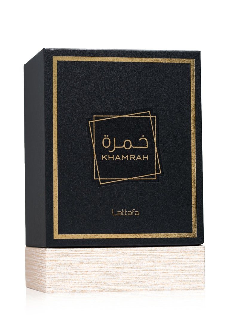 Lattafa Khamrah for Unisex Eau de Parfum Spray, 3.4 Ounce  - Image 4