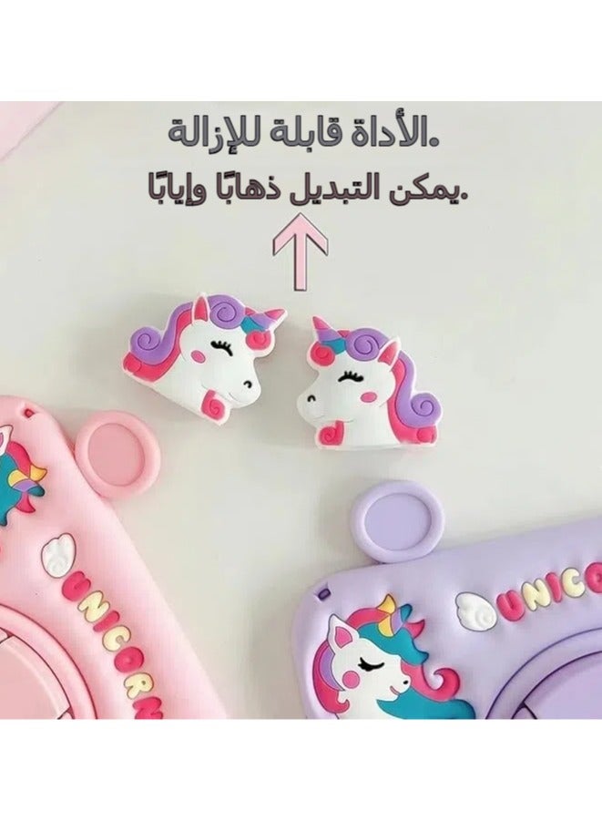 عام غطاء متوافق مع جهاز Xiaomi Redmi Pad SE 11 بوصة (إصدار 2023)، مع حامل قلم، حامل دوار 360 درجة، وحزام كتف. - Image 4