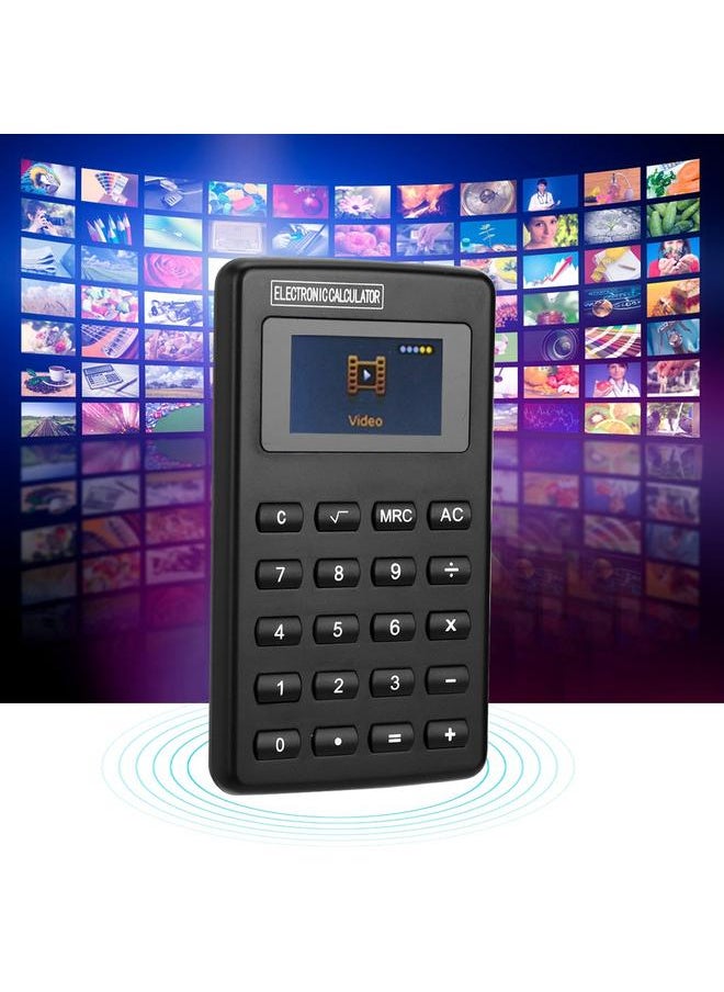 Thoraya - Multifunctional 1.8inch MP4 Rechargeable Calculator E-book/FM/Video 2G Memory Card - Image 1