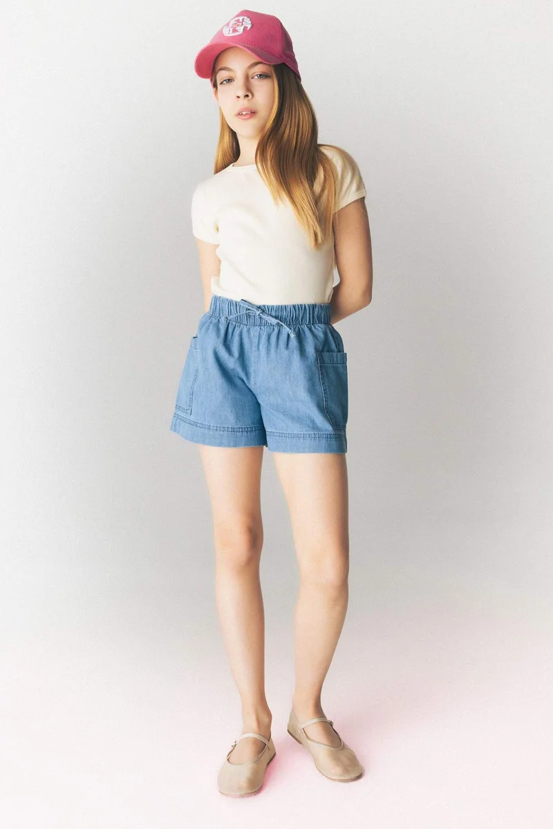 ديفاكتو Girl Denim Shorts