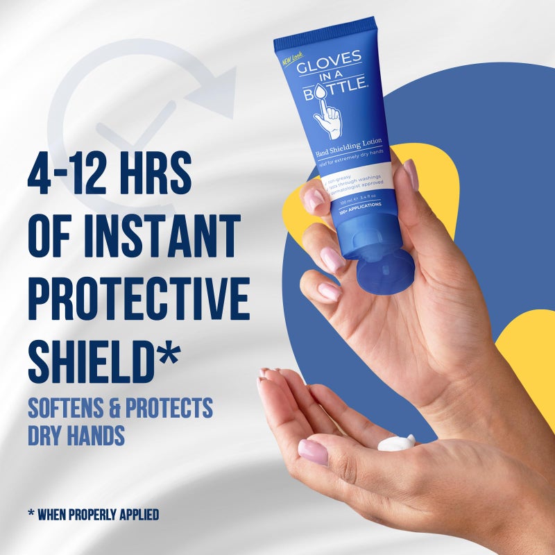 Gloves In A Bottle Shielding Lotion (3 Pack 3.4oz Tube) - Image 3