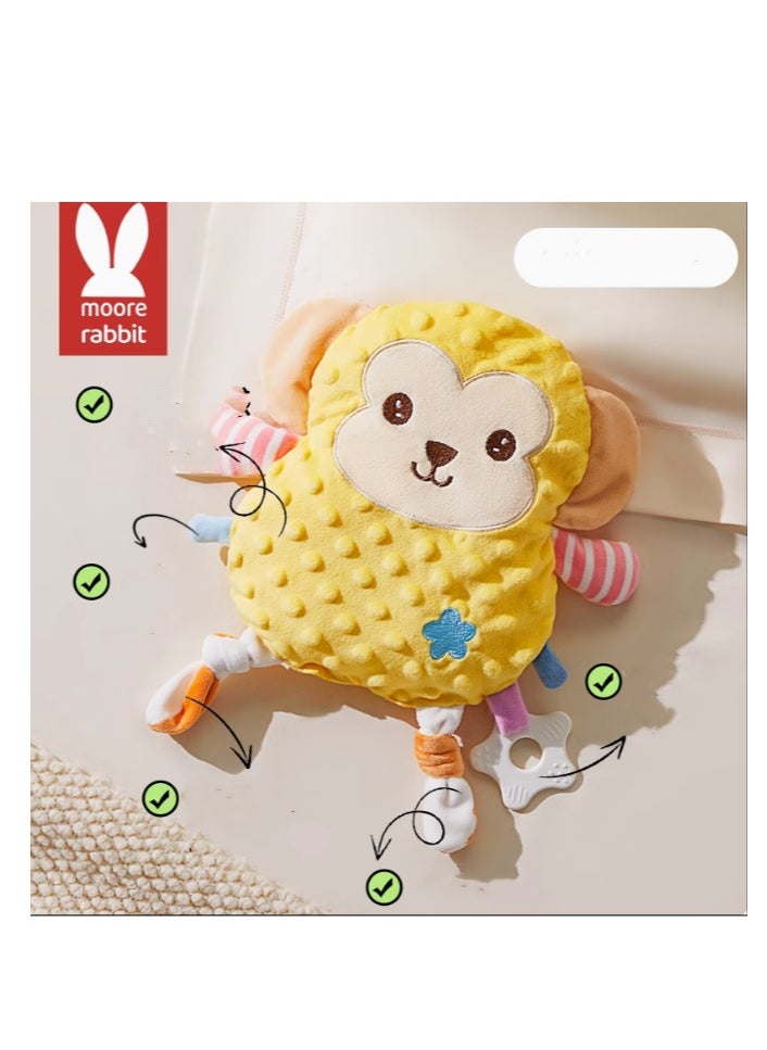 Moore Rabbit Baby Soothing Towel Soothing Doll for Infants and Young Children to Bite Plush Toy Doll 