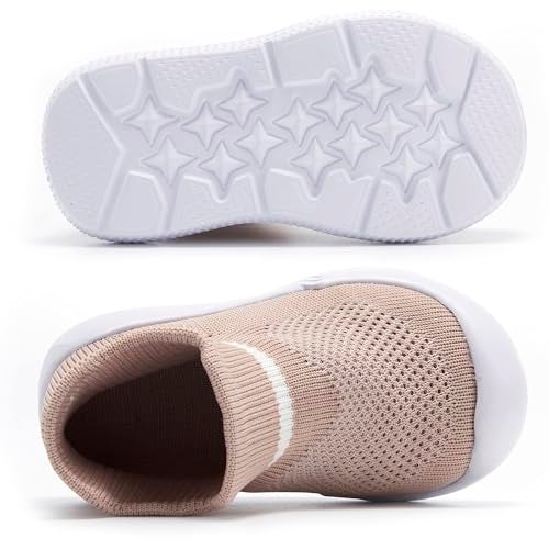 MORENDL Toddler Sock Shoes Baby Walking Shoes Infant Slippers Boys & Girls Non-Slip Sneakers - Image 5