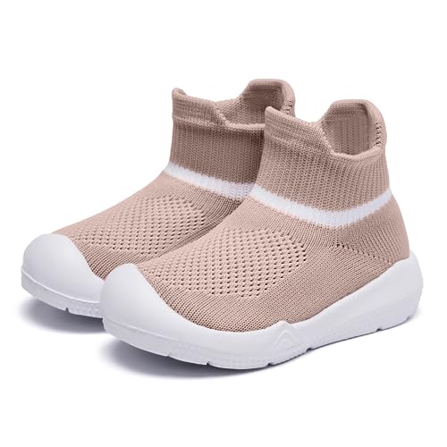MORENDL Toddler Sock Shoes Baby Walking Shoes Infant Slippers Boys & Girls Non-Slip Sneakers - Image 1