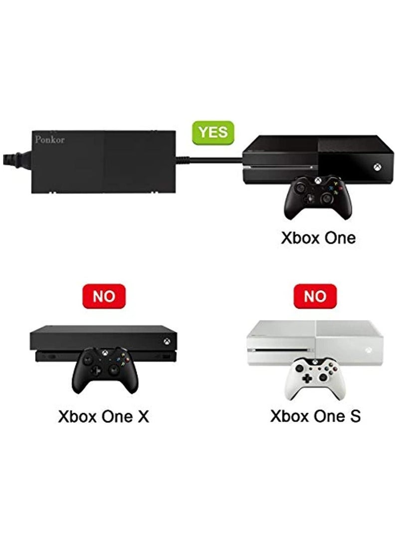 Xbox One Power Brick, Ac Adapter Power Supply Replacement for Xbox One Console, Great Charging Accessory Kit with Cable for Xbox One,100-240v Voltage Ac Cord - Image 3