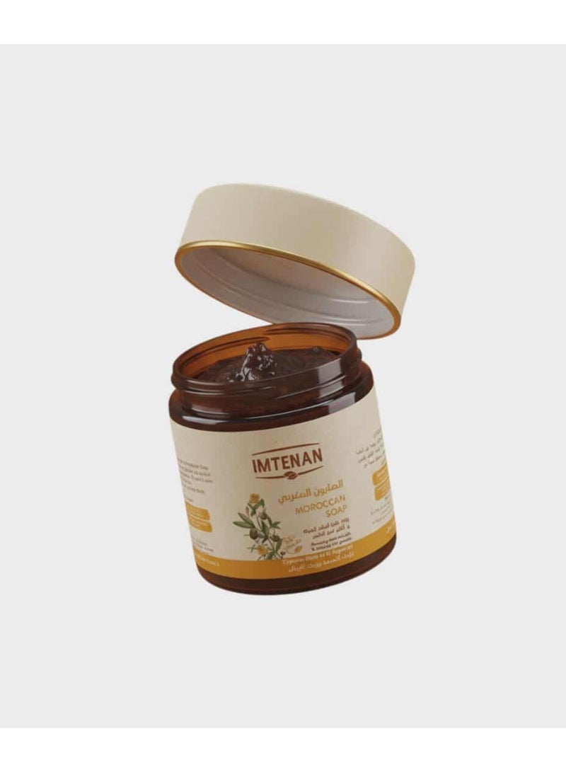 امتنان الصابون المغربي بزيت الأرجان وزيت نبات السعد من إمتنان، 250 مل - Image 5