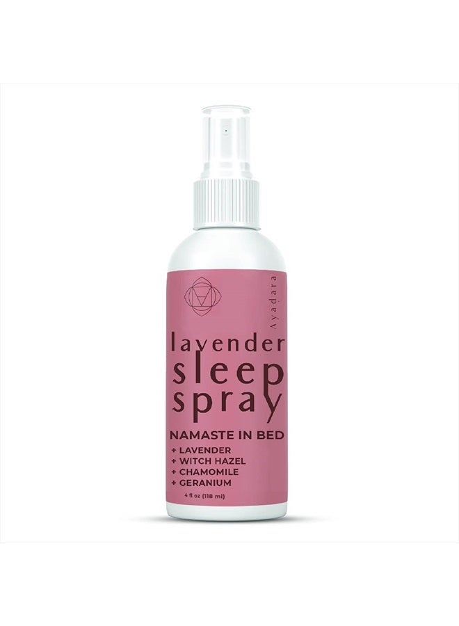 AYADARA Ayadara Lavender Sleep Spray | Relaxing Chamomile Freshener for Linen, Bedding, Pillow, Blanket, Sheets, & Clothing | Calming & Long-Lasting Lavender Essential Oil Mist for a Deep Sleep | 2000+ Sprays  - Image 2
