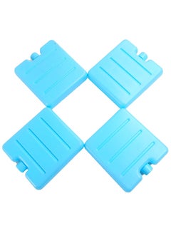 Generic Set of 4 Slim Reusable Ice Packs for Lunch Boxes and Coolers ...