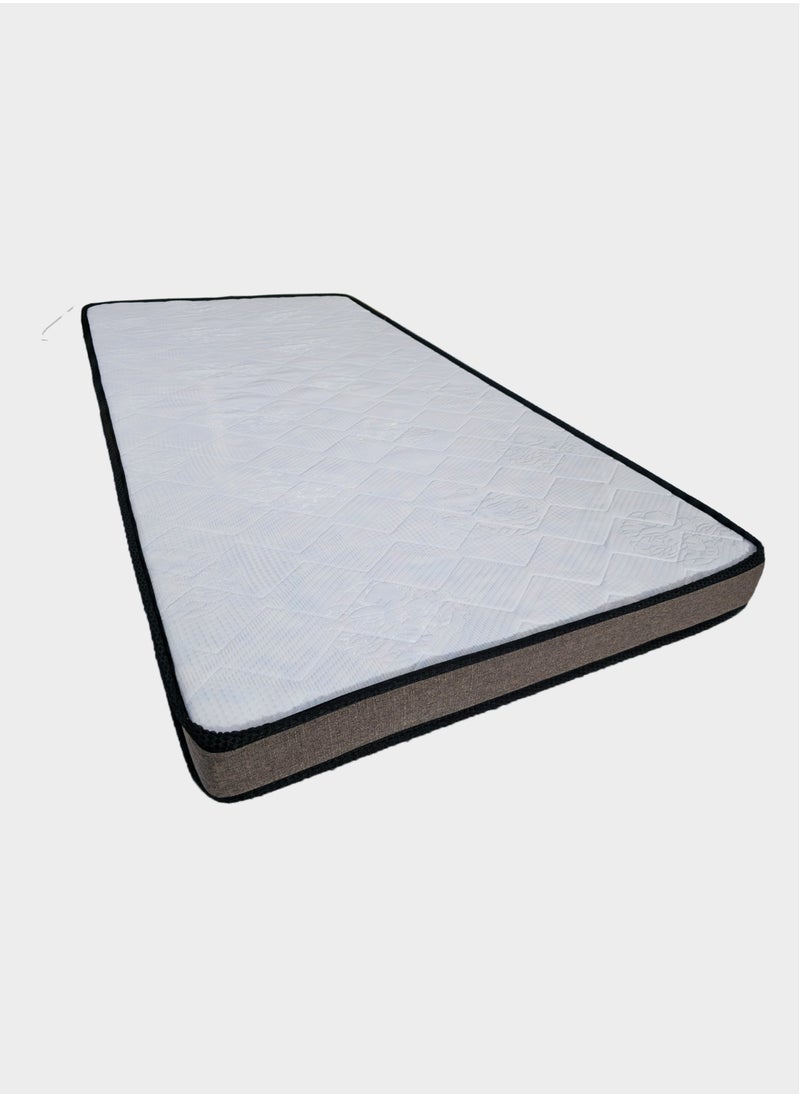 Art Comfort Single Bed Mattress | High-Density 60-Density Foam, Breathable, Luxurious Embroidered Hypoallergenic Fabric, Size: 190x90x12CM  - Image 4
