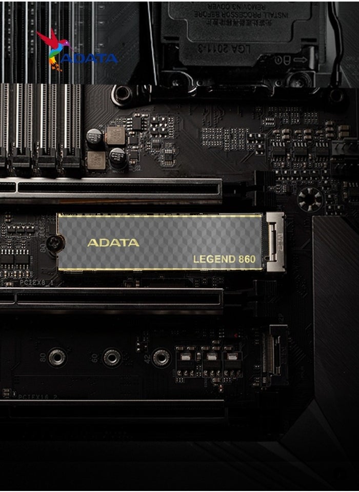 ADATA LEGEND 860 2000 GB Solid State Drive NVMe SSD for Laptop Desktop PS5 XBOX | PCIe Gen4x4 M.2 2280  - Image 4