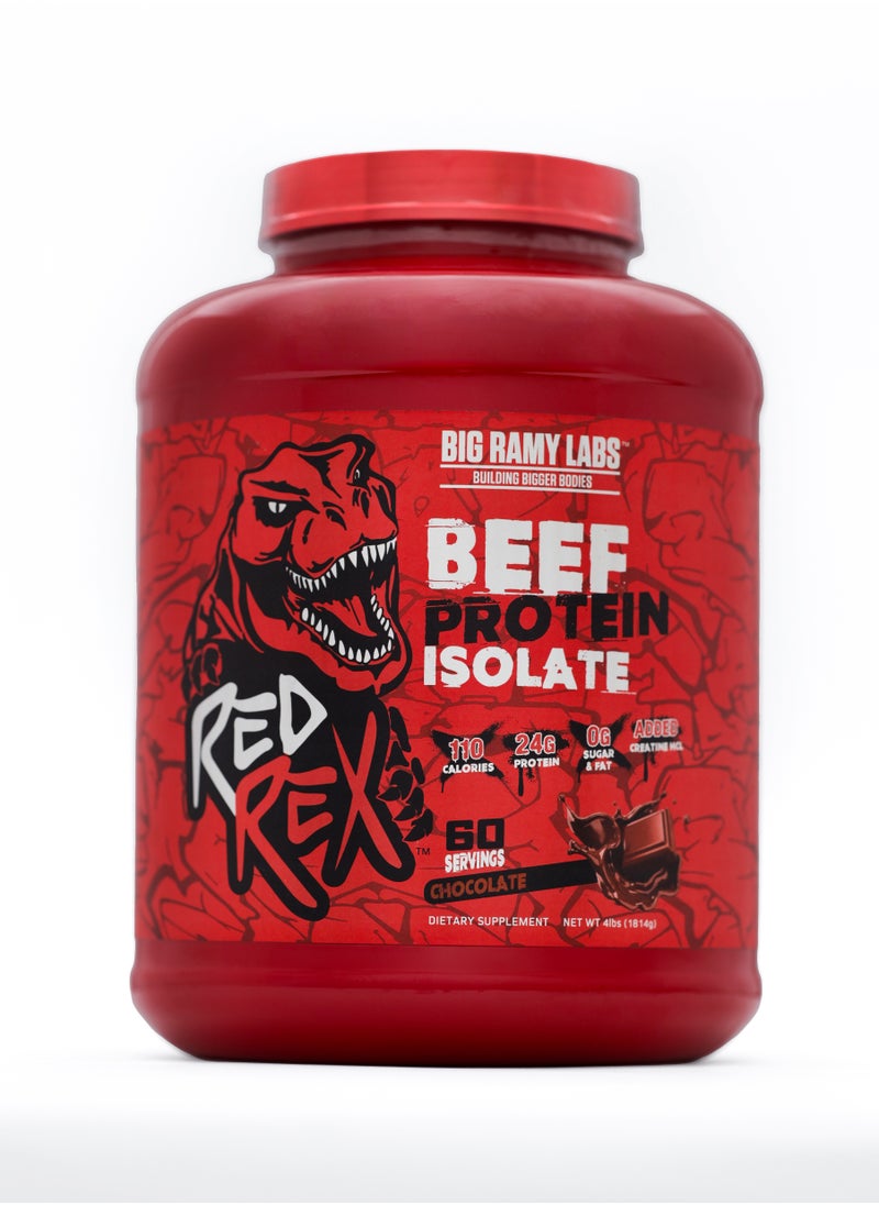 RED REX - بروتين لحم البقر المعزول من ريدريكس - شوكولاتة - 1.8 كجم - Image 1