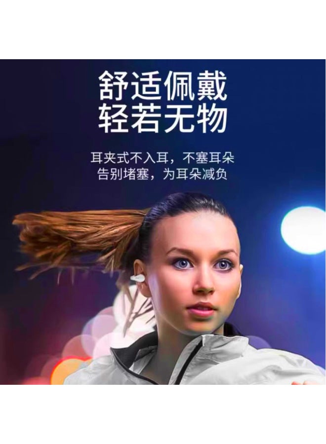 نيوترل سماعة بلوتوث رياضية مقاومة للماء والعرق، تقنية التوصيل العظمي، لا تعزل الأذن، مريحة للارتداء الطويل، سماعة أذن كلبس طويلة المدى - Image 2