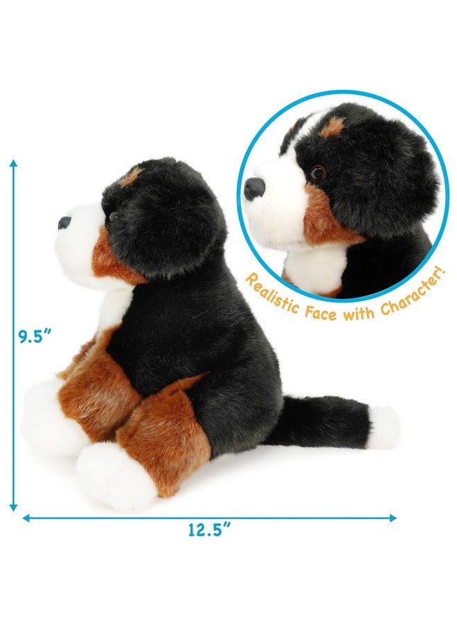 VIAHART Bastien The Bernese Mountain Dog | 13 Inch Stuffed Animal Plush | By Tigerhart Toys - Image 2