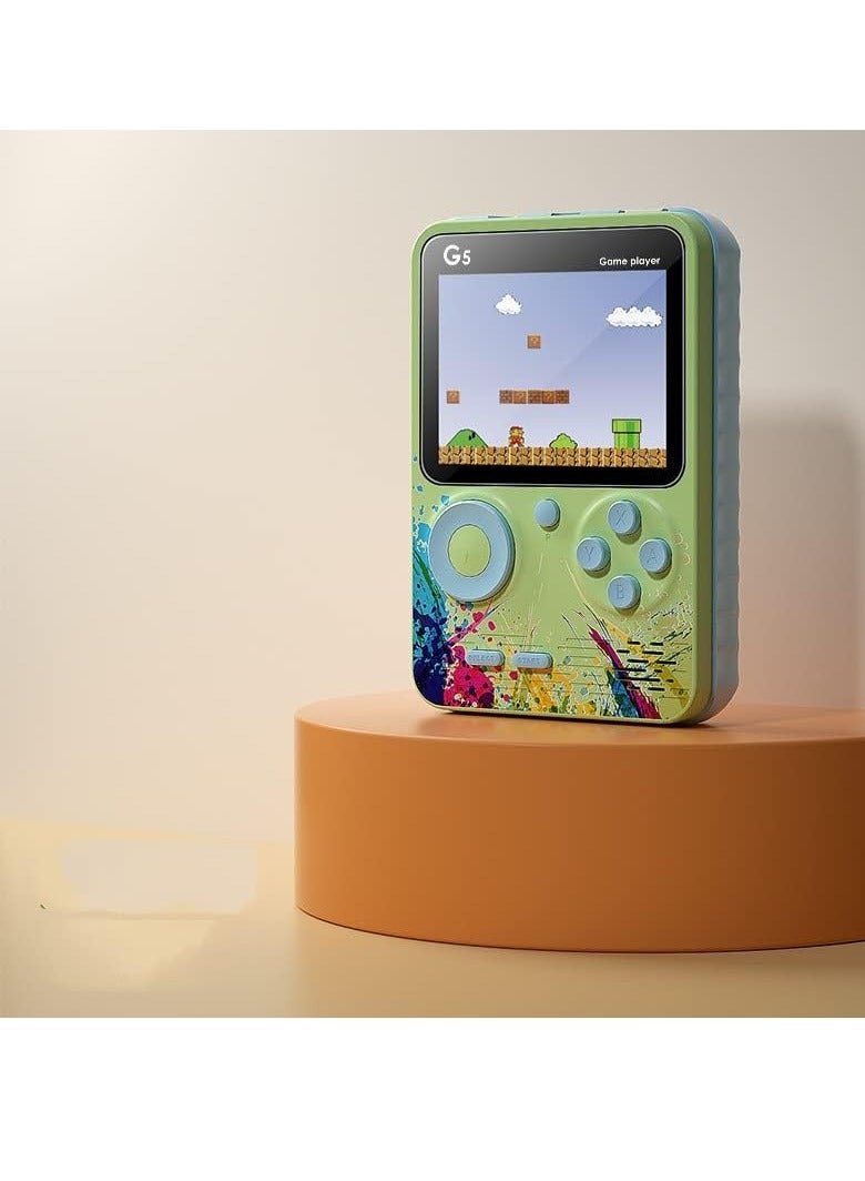 ELTRAZONE "G5 Handheld Game Console – Cartoon Version, Double Mini Portable Macaron Style" - Image 2